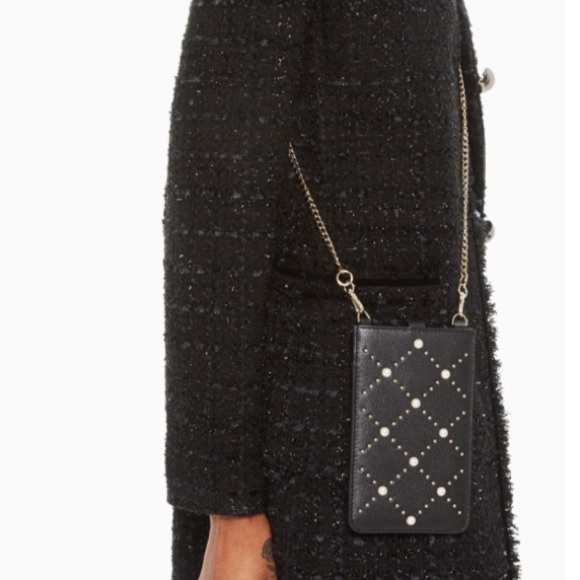 kate spade Handbags - Authentic Kate Spade pebbled leather pearls IPhone